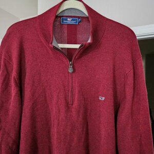 Vineyard Vines 1/4 Zip Sweater Pullover